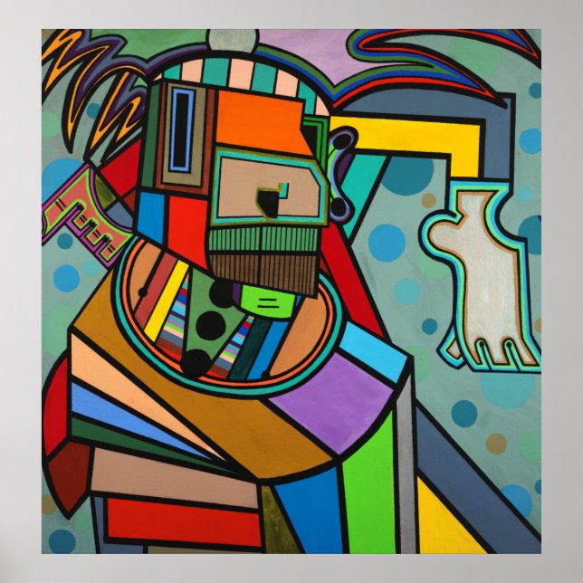 Póster "Yoga" por Ruchell Alexander (Frente)