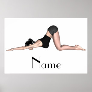 Póster Yoga Poses Thunder_Cove