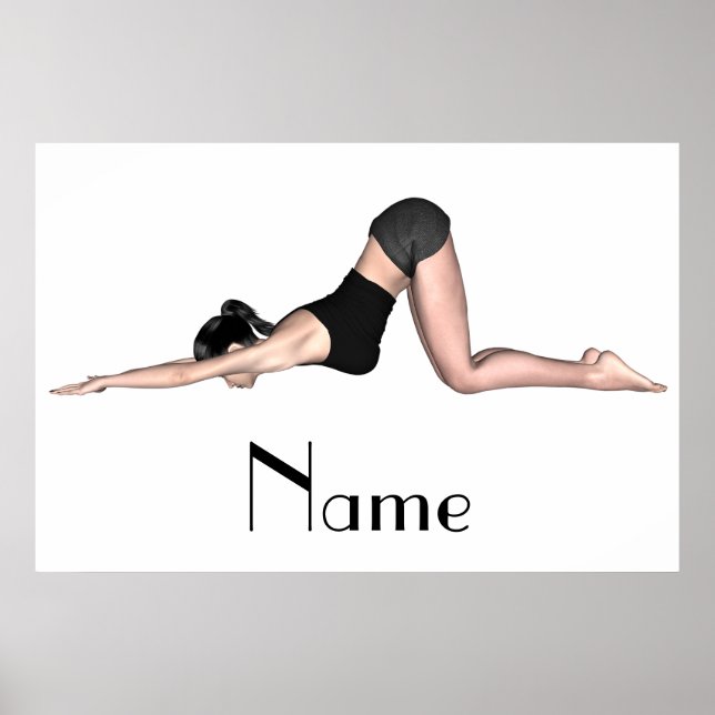 Póster Yoga Poses Thunder_Cove (Frente)