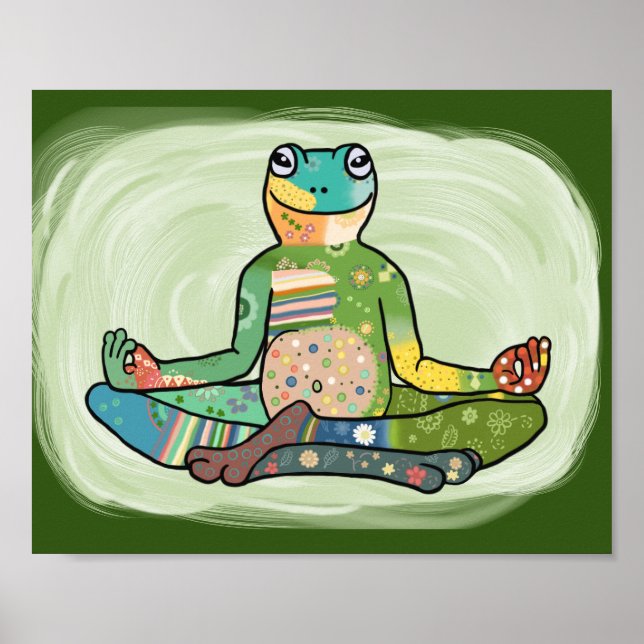 Póster Yogafrosch (Frente)
