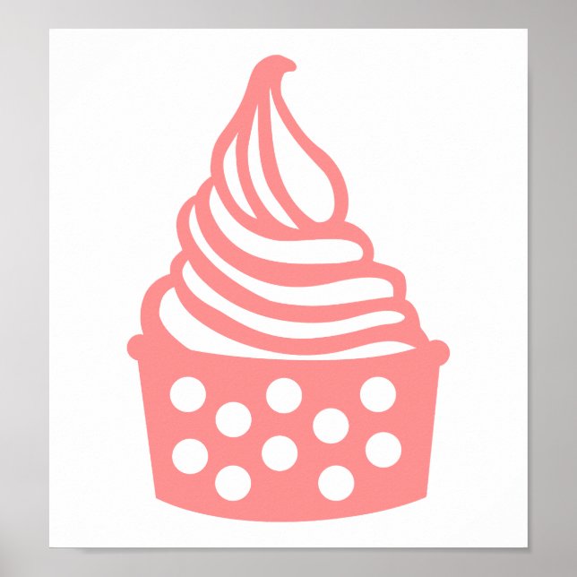 Póster Yogurt congelado (Frente)