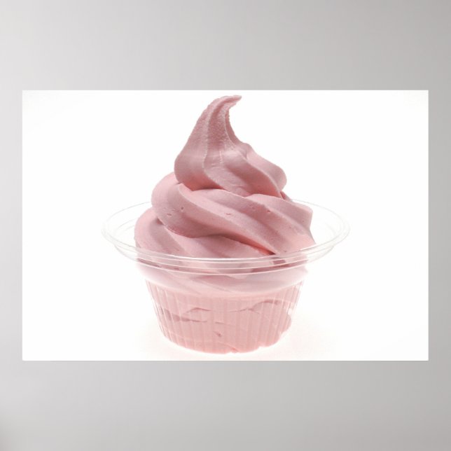 Póster Yogurt congelado (Frente)