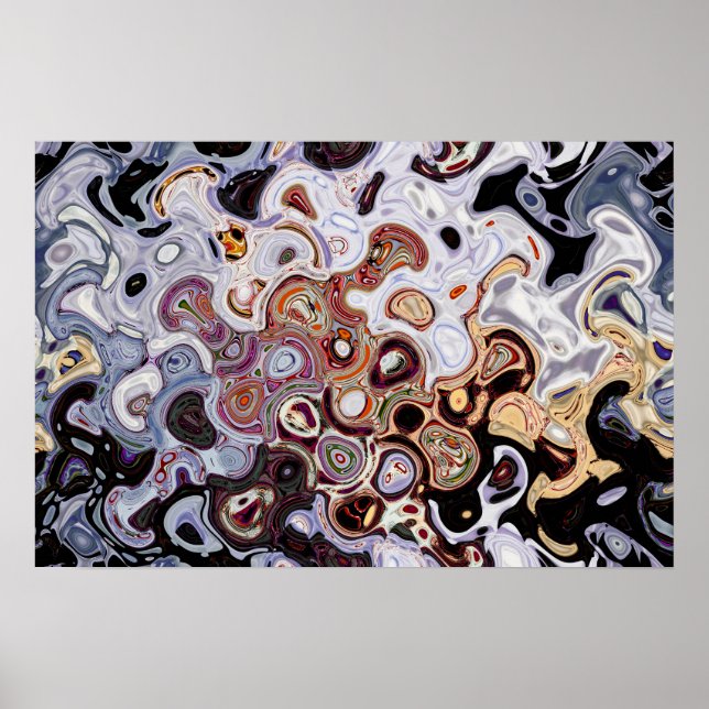 Póster Yolo County Fair Abstract 3 Purple | SVP Images (Frente)