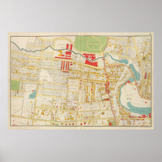 Póster Yonkers Atlas Map 2