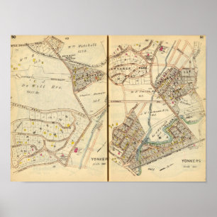 Póster Yonkers, Nueva York