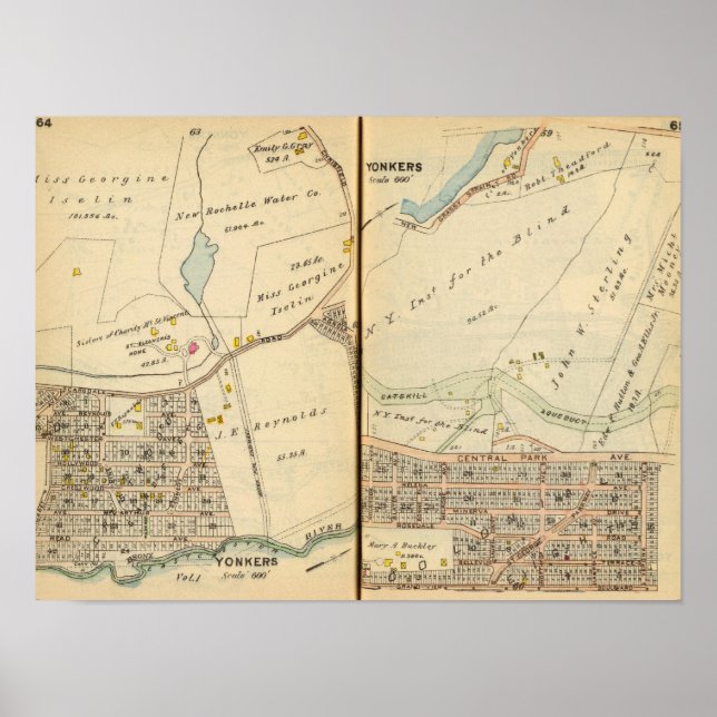 Póster Yonkers, Nueva York 3 (Frente)