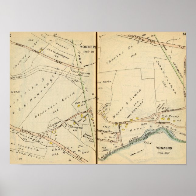 Póster Yonkers, Nueva York 5 (Frente)