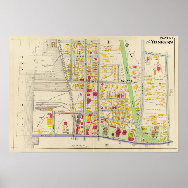 Póster Yonkers, NY (Frente)