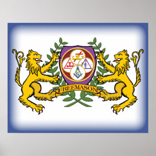 Póster York Rite Masons