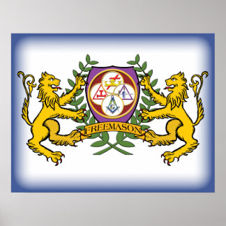 Póster York Rite Masons