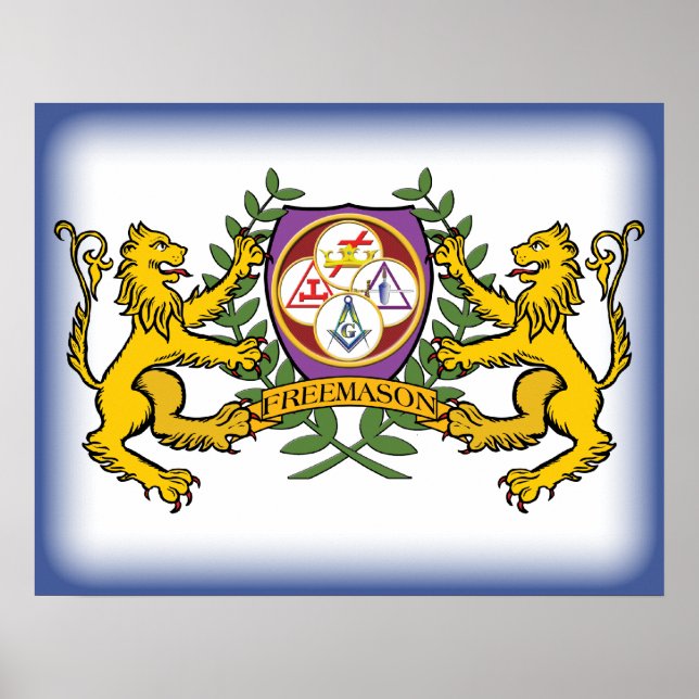 Póster York Rite Masons (Frente)
