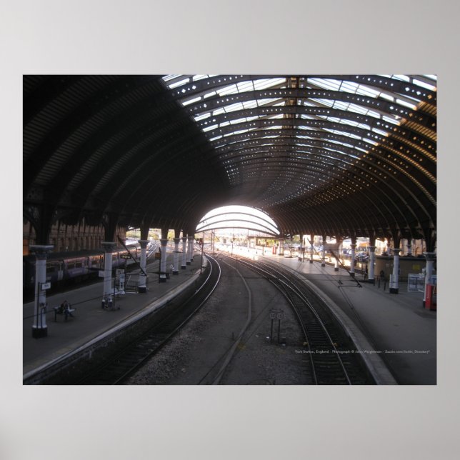 Póster York Train Station, England - Poster (Frente)