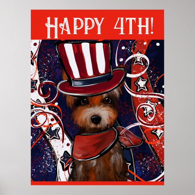 PÓSTER YORKIE (Frente)