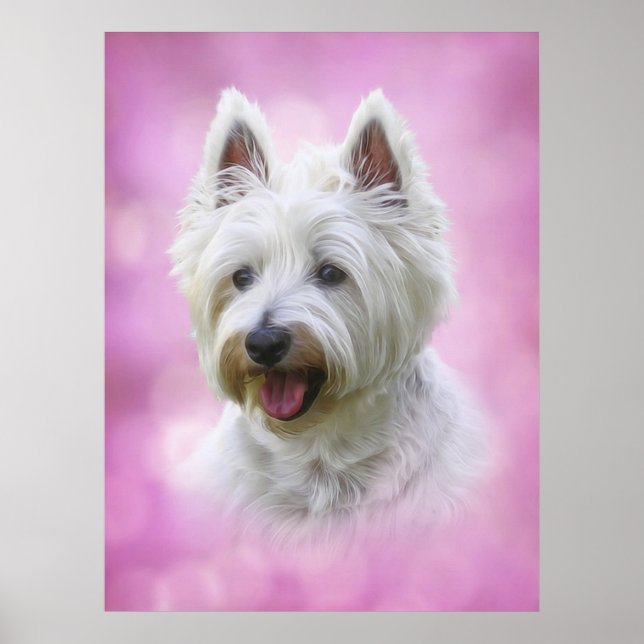 Póster Yorkie (Frente)