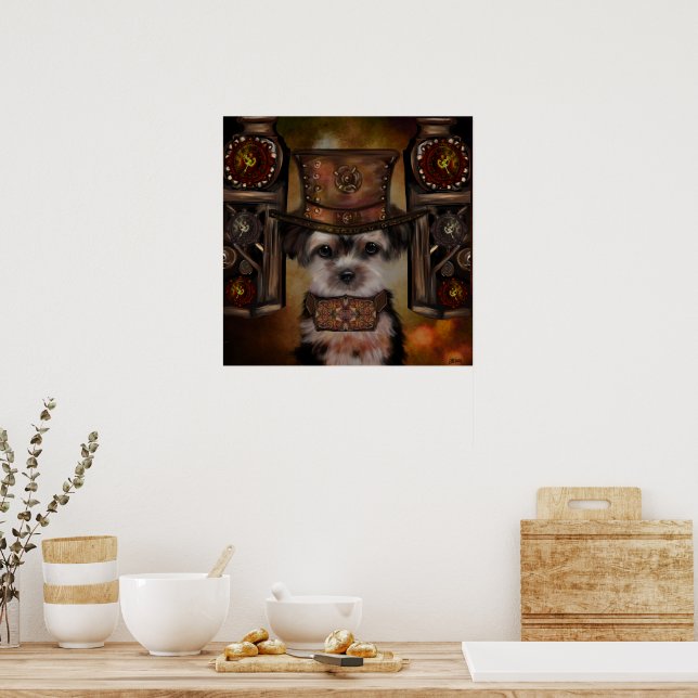 Póster Yorkie Poo (Cocina)