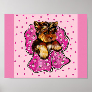 Póster Yorkie Poo