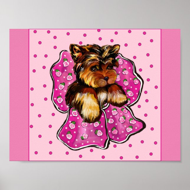 Póster Yorkie Poo (Frente)