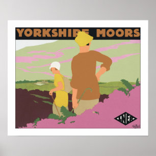 Póster Yorkshire Moors