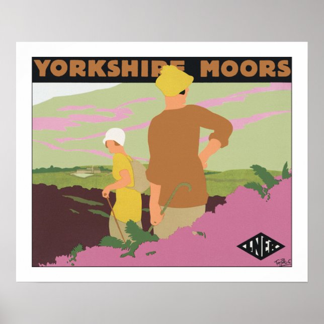 Póster Yorkshire Moors (Frente)