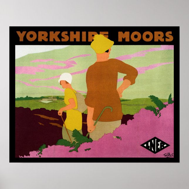 Póster Yorkshire Moors (Frente)