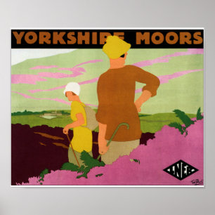 Póster Yorkshire Moors