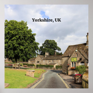 Póster Yorkshire, Reino Unido