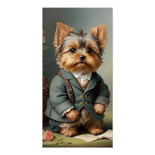 Póster Yorkshire Terrier (Anverso)
