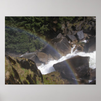Póster Yosemite (Agua)