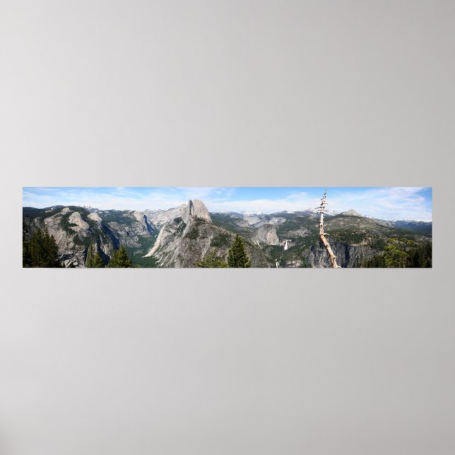 Póster Yosemite Colossal Panorama (Frente)