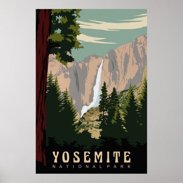 Póster Yosemite I (Frente)