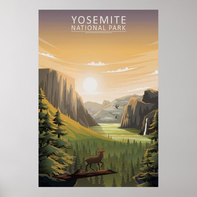 Póster Yosemite II (Frente)