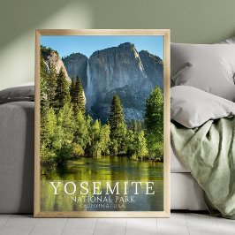 Póster Yosemite National Park California Forest Photo