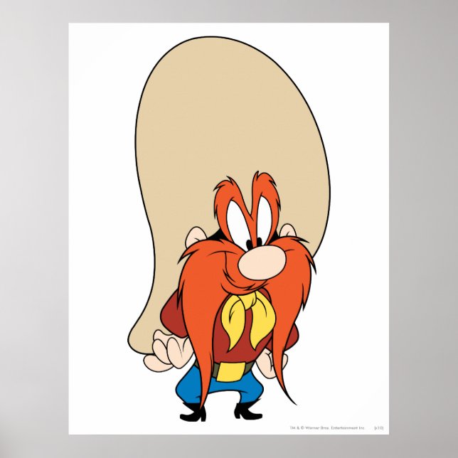 Póster Yosemite Sam con las Manos en las Caderas (Frente)