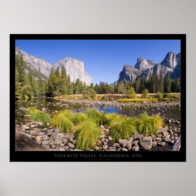 Póster Yosemite Valley (Frente)