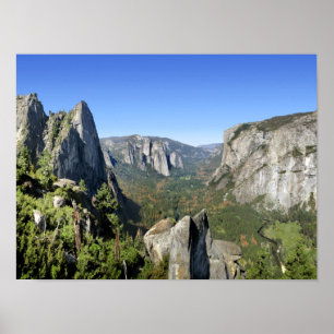 Póster Yosemite Valley Panorama 2 - Yosemite