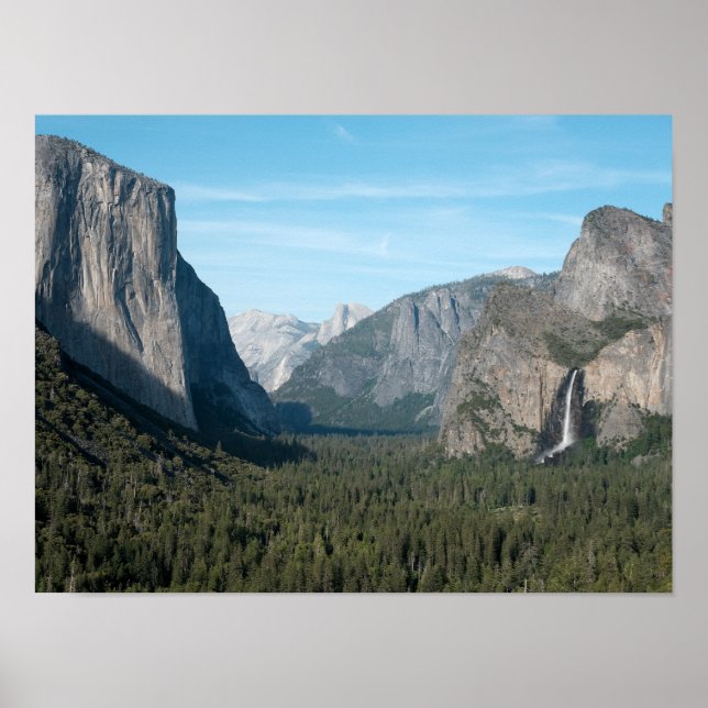 Póster Yosemite Valley Print,  Poster Paper (Semi-Gloss) (Frente)