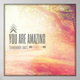 Póster You Are Amazing