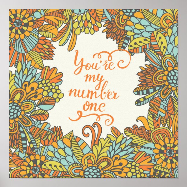 Póster You Are My Number One (Frente)