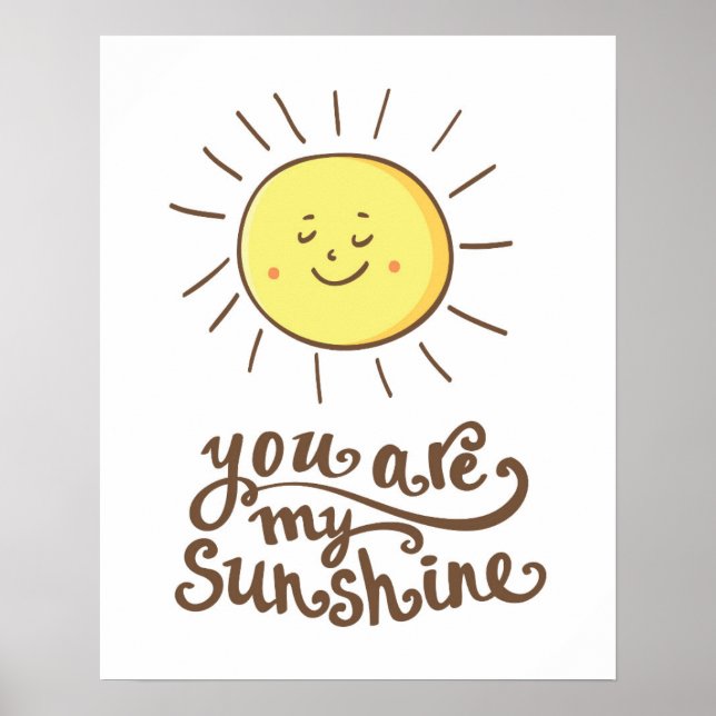 Póster You Are My Sunshine (Frente)