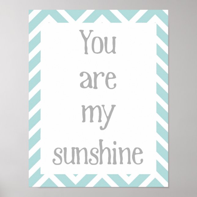 Póster You Are My Sunshine (Frente)