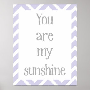 Póster You Are My Sunshine Poster