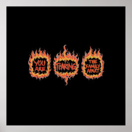 Póster You Are Tearing This Family Apart