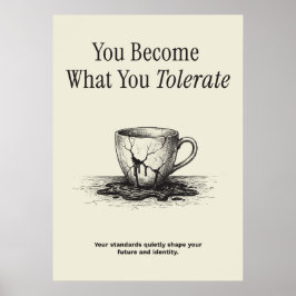 Póster You Become What You Tolerate