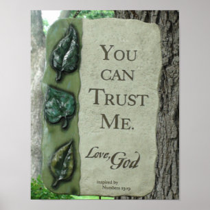 Póster You Can Trust Me, Love God, Poster