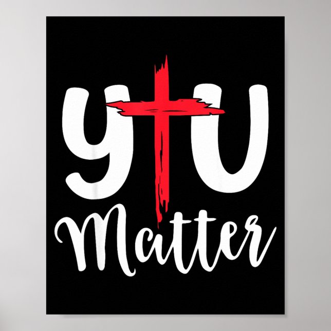 Póster You Jesus Christian Religious Faith  (Frente)