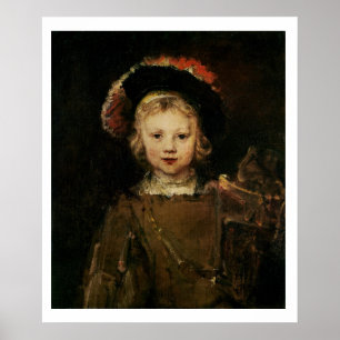 Póster Young Boy in Fancy Dress, c.1660 (oil on canvas)