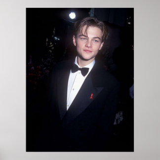 Póster Young Leonardo Di Caprio