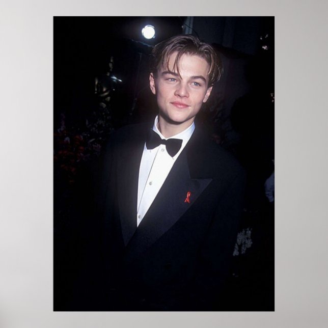 Póster Young Leonardo Di Caprio (Frente)