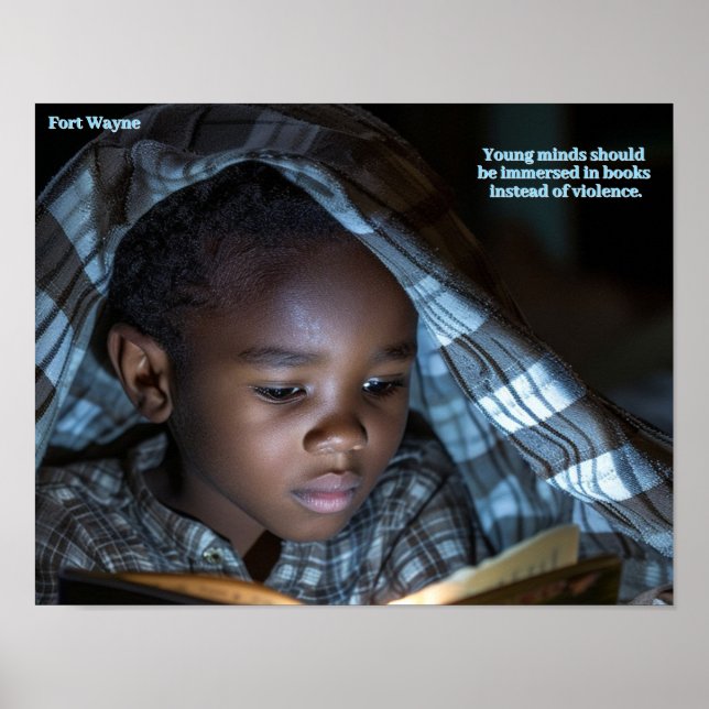 Póster Young Minds Fort Wayne Poster (Customize It!) (Frente)