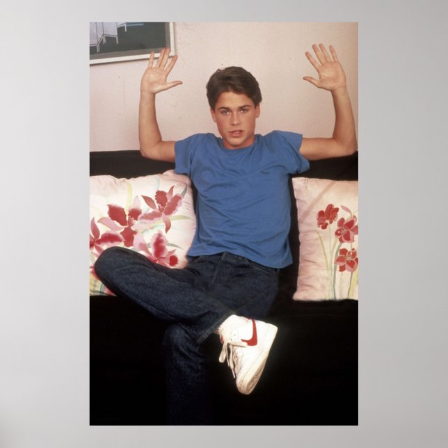 Póster Young Rob Lowe (Frente)